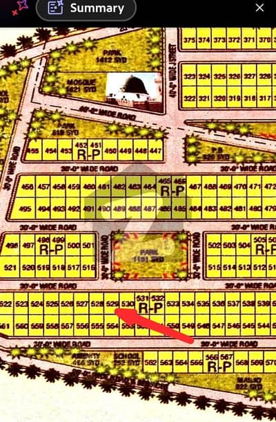 Plot For Sale In Block F Saima Arbian Villaz