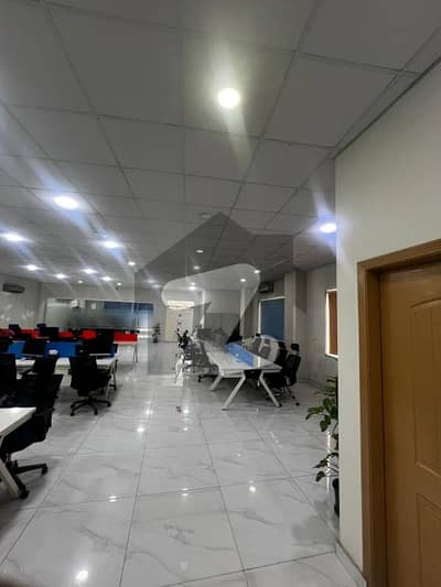 1 Kanal Fully Furnished Floor Available For Rent Near Canal Road G4 Block Johar Town, Lahore