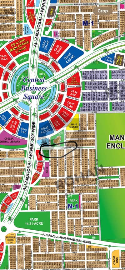 1 Kanal Corner Plot