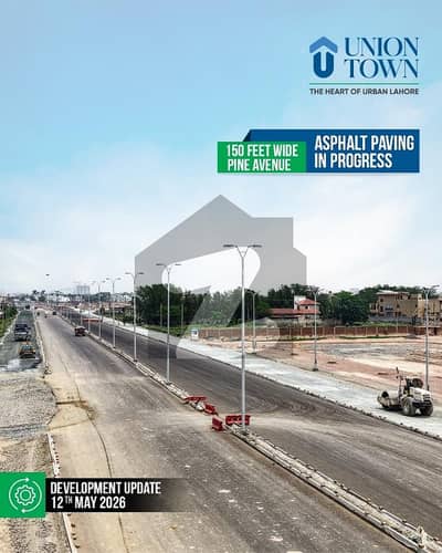 3 Marla Residential On Ground Plot Available On Easy Installment Plan in Union Town Main Pine Avenue Road Lahore