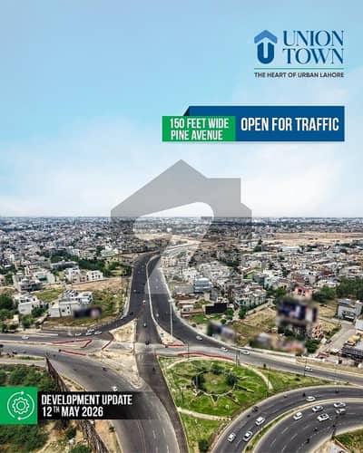 Main Pine Avenue Road 6 Marla Commercial Plot Available On Easy Installment Plan in Union Town