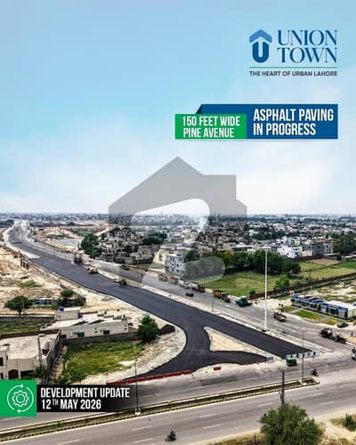 یونین ٹاؤن عبدالستار ایدھی روڈ,لاہور میں 8 مرلہ کمرشل پلاٹ 4.95 کروڑ میں برائے فروخت۔