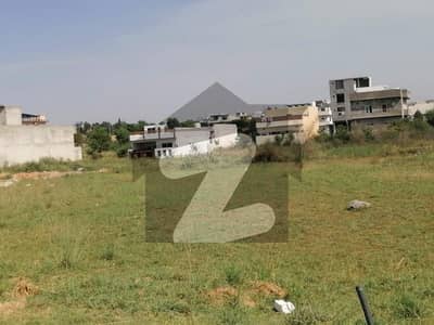E-18 Health Enclave Islamabad Residential Plot Surrounded by houses