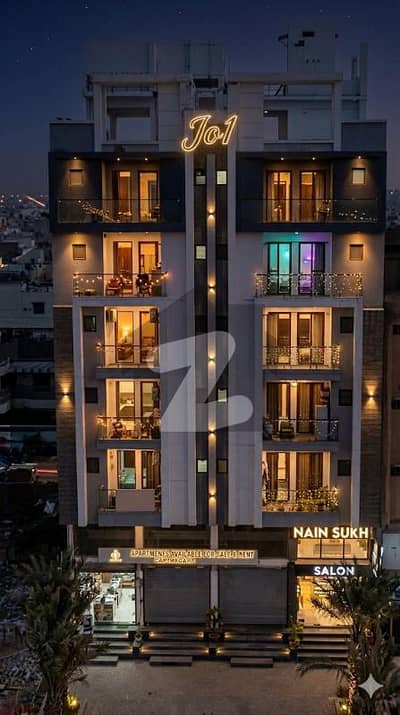 2 Bed DD Apartment For Sale In JO1 Apartment Jauhar Block 7 Karachi | Prime Location Flat