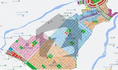 1 Kanal plot for sale in DHA Peshawar Sector Prism
