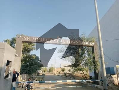 120 Square Yards Residential Plot In Pir Ahmed Zaman Town - Block 1 Is Available For sale