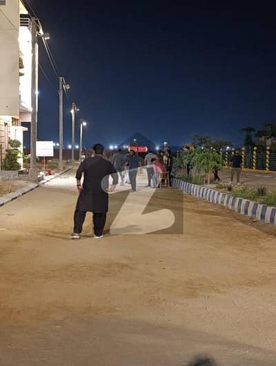 Wall Facing Plot For Sale in Andaleeb Society