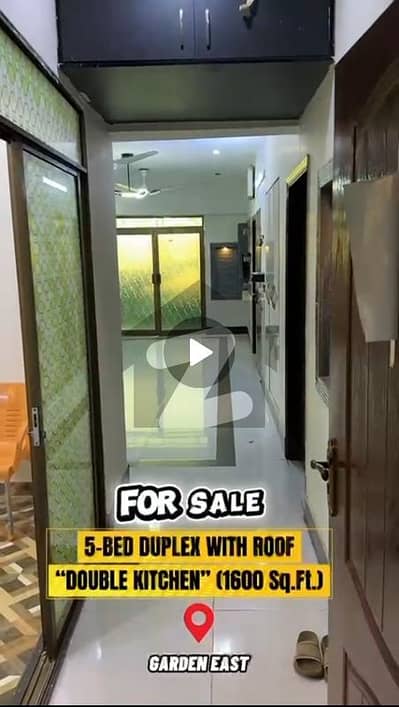 گارڈن ایسٹ جمشید ٹاؤن,کراچی میں 5 کمروں کا 7 مرلہ فلیٹ 4.5 کروڑ میں برائے فروخت۔