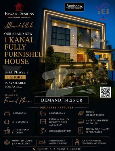 Dha phase 7 fully furnished house for sale