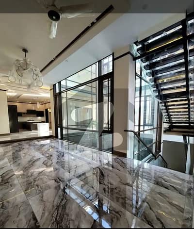 Precinct 18 1000 Sq. Yds Corner Brand New Designer Villa for Sale | Luxury Swimming Pool & Basement | Prime Location