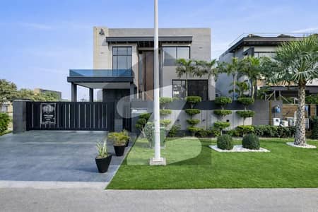 Elegant One Kanal Premium Quality Constructed Modern Luxury Bungalow Available For Sale In Phase 7 Prime Location With Outstanding Architecture And High-End Finishing.