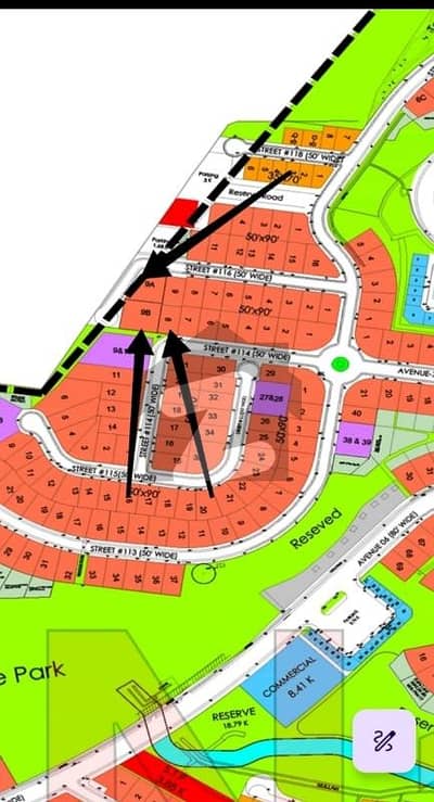 Plot no 9 A. 9 B & 8. Street 115 & 116. Sector B. DHA 3. Rawalpindi