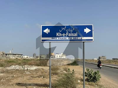 2000 Sq. Yards Prime Corner Plot Available For Sale On Khayaban-e-Faisal & 26th Street DHA Phase 8