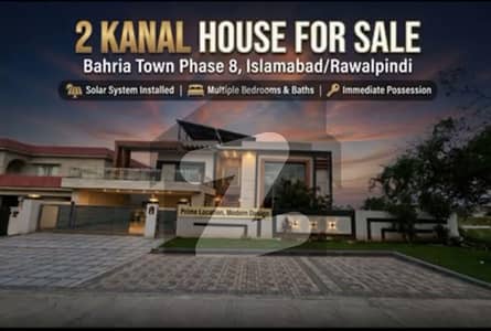 بحریہ ٹاؤن فیز 8 بحریہ ٹاؤن راولپنڈی,راولپنڈی میں 8 کمروں کا 2 کنال مکان 15.0 کروڑ میں برائے فروخت۔