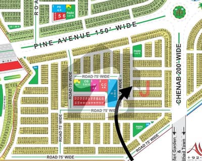 5-Marla Residential Corner Plot Carpet Road, Possession Soon in J Block LDA City