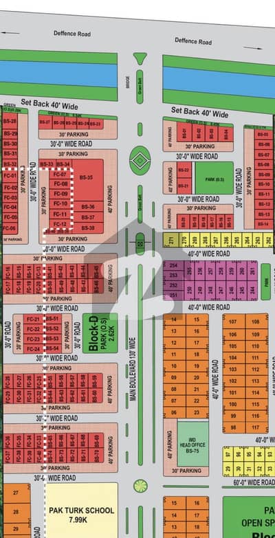 6 Marla Commercial Plot For Sale Dream Gardens