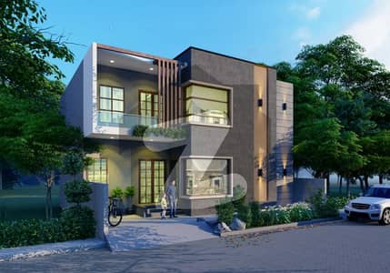 Smart Living: Luxury 4 Bed Dual-Living Emerald Villa in DHA City Karachi Hampstead Villas Karachi