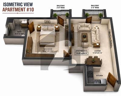 Atalia 4 - 1 Bedroom 2 Bedroom Apartment - Installment Plan Available - LDA Approved