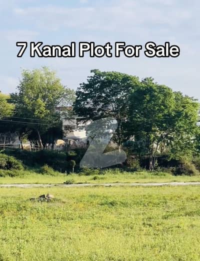 7 Kanal Prime Land For Sale - Back Side Of COMSATS University | Ideal for Hostel/School