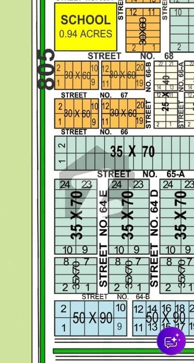 Proper Corner + Double Road Facing + Park Facing + Extra Land 10 Marla Plot Available For Sale In G-14/2 Islamabad