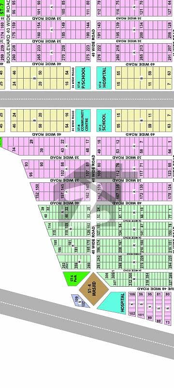 400 Sq Yard Plot Sale In Block 4 Saadi Garden Scheme 33 Karachi (60 Feet Road)