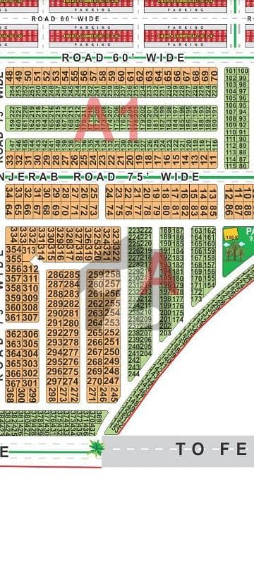 A Block 10 Marla Plot For Sale. Bank Loan