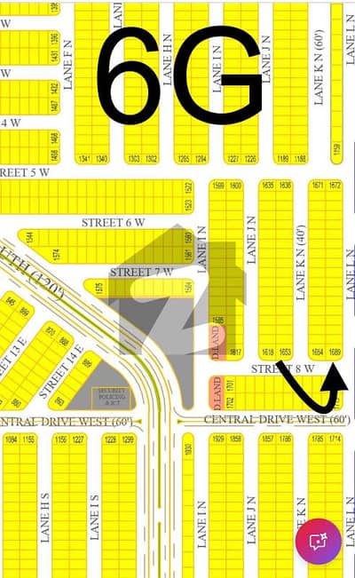 "CORNER" PLOT | SECTOR 6-G| OUT STANDING LOCATION | DHA CITY KARACHI