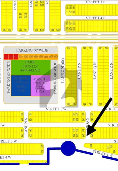 "CORNER" PLOT | SECTOR 6-G| OUT STANDING LOCATION | DHA CITY KARACHI