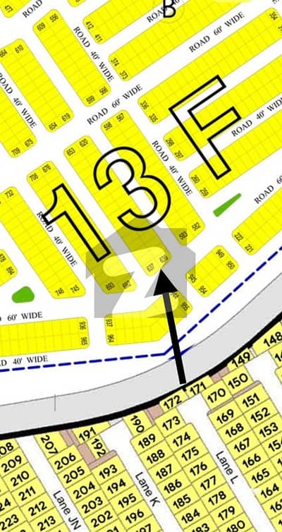 "Corner" | Sector 13-F | 125 Yards | Outstanding Location | DHA City Karachi