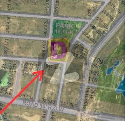 DHA Phase 9 Prism Block D | 1 Kanal Next to Corner Plot Available For Sale