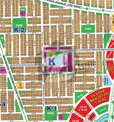 Prime 1 Kanal Plot In Sector K, DHA Multan A High-Return Investment Opportunity