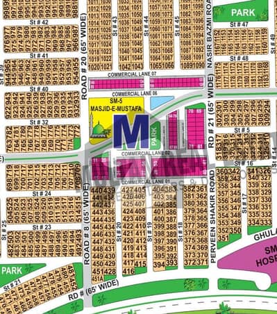Prime 1 Kanal Plot In Sector M, DHA Multan A High-Return Investment Opportunity