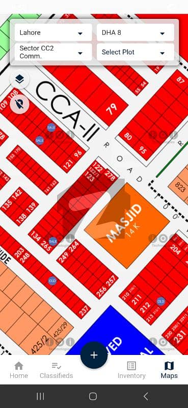Dha Ph-6 CCA2 8-M PLOT FOR SALE