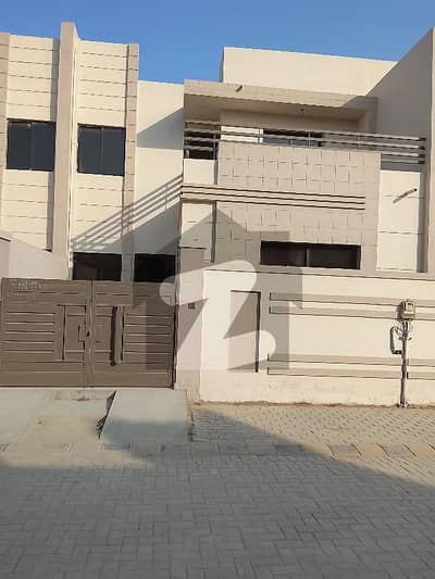 160 Square Yard Brand New Luxurious House SAIMA VILLAS Highway Adjacent To New Sabzi Mandi Boundary Walled Project Parks Masjid On Main M9 Near To Malir Cantt