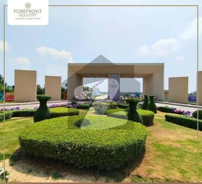 5 Marla Plot Forefront Gold City For Sale