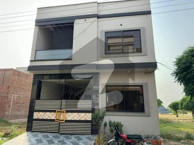 4 Marla Double Storey Brand New Park Facing House For Sale In Green Orchard Lower Canal Road Faisalabad