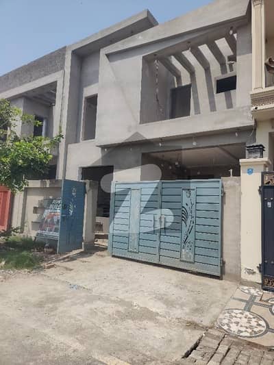 5 Marla Double Storey Modern Elevation Grey Structure House Available For Sale In Adam Housing Multan A Block
