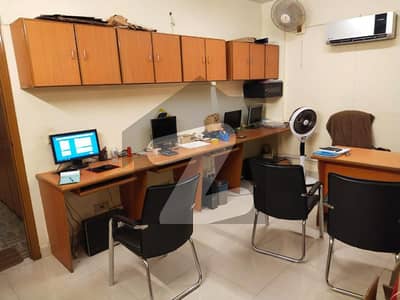 900 Sq Ft Semi Furnished Office Available At Shahra E Faisal 24/7 Building