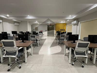 Fully Furnished 4 Floors Commercial Office Available | CCA Phase 5 DHA Lahore | Ready Software House Setup For Rent