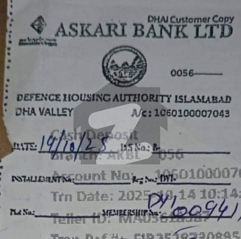 ڈی ایچ اے ویلی ڈی ایچ اے ڈیفینس,اسلام آباد میں 5 مرلہ پلاٹ فائل 30.0 لاکھ میں برائے فروخت۔ ڈی ایچ اے ویلی ڈی ایچ اے ڈیفینس,اسلام آباد میں 5 مرلہ پلاٹ فائل 30.0 لاکھ میں برائے فروخت۔