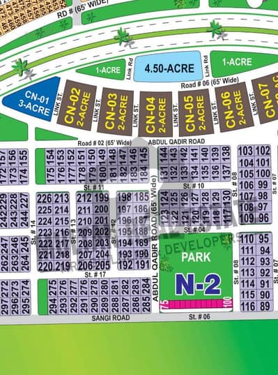 Aesthetic Prime Location Residential Plot Of 40 Marla For sale Is Available