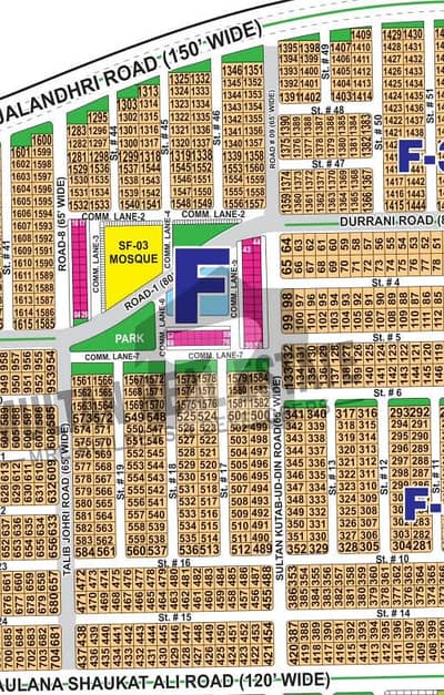 Reasonably-Priced Prime Location 20 Marla Residential Plot In DHA Phase 1 - Sector F, Multan Is Available As Of Now
