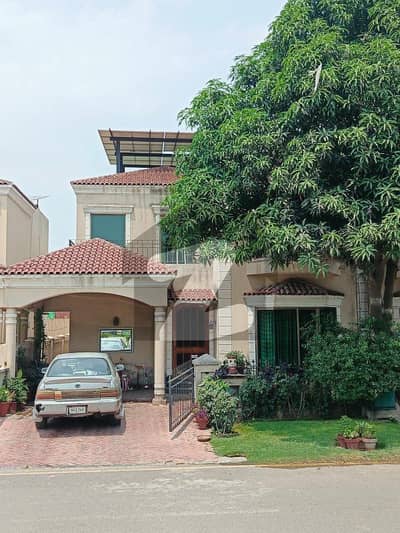 F. Park 8 Marla Classic Design House With Solar In Gated Community On Canal Road LHR