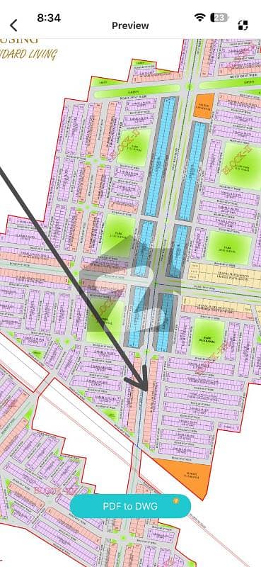 Main Boulevards 10 Marla Plot For Sale At 80ft Road Citi Housing Gujranwala Main Boulevards 10 Marla Plot For Sale At 80ft Road Citi Housing Gujranwala