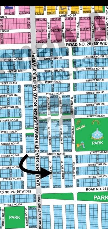 DHA Multan Sector V5 Marla Residential Plot Near To Park, Masjid And Commercial.