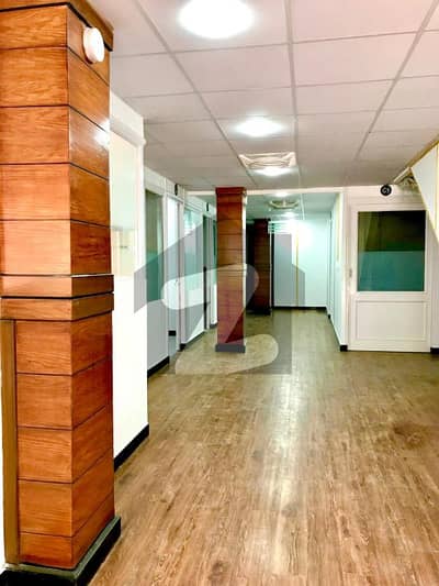 Fully Furnished Ready to Move 1500-SQF Commercial Space Available for Rent Only For Clinic, Labs,& Medical Setup Ground :1500-SQF First Floor 1300 sqft Location: F-6,Markaz Islamabad