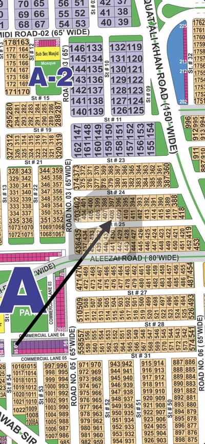 1 Kanal Possession Plot for Sale in Sector A, DHA Multan Prime Location