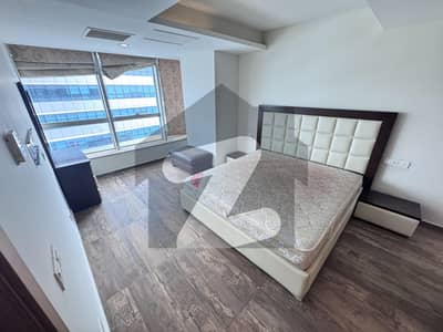 Spacious 1 bed room with study room with 2 bathrooms, furnished apartment