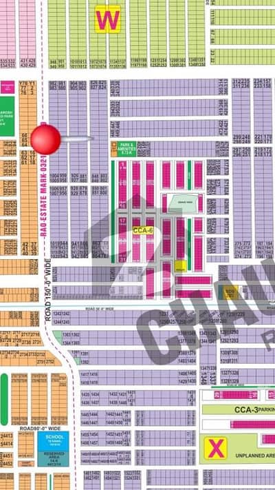 1 kanal Plot For Sale At DHA Phase 7 Sector X