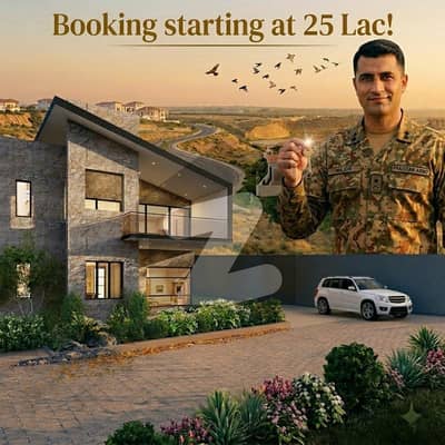 Booking Starting at 25 Lac: Just 40 Mins from DHA Karachi, 5-Bed Gold Villa with Basement